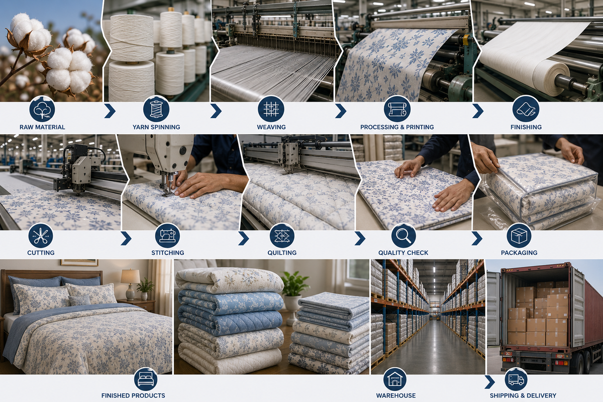 Understanding Modern Textile Manufacturing: From Raw Material to Finished Product