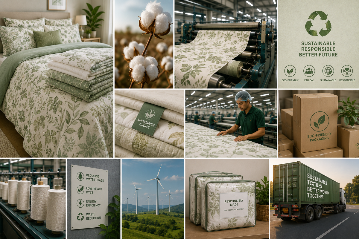 Sustainable Textile Manufacturing: Why Responsible Production Matters More Than Ever